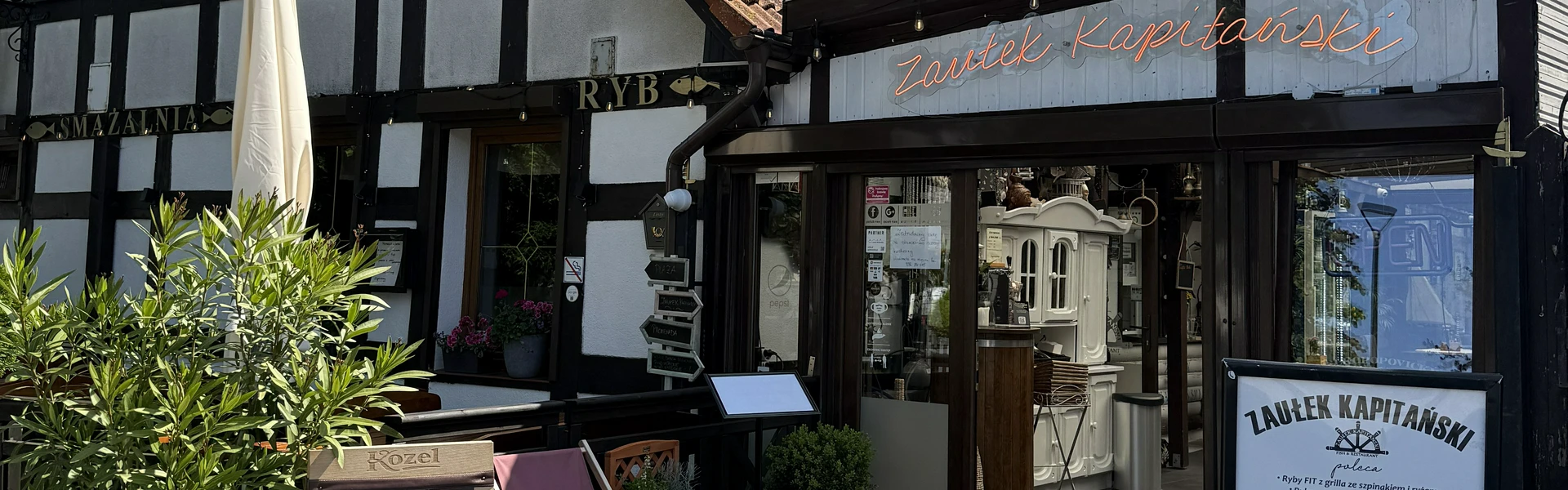 wejście do restauracji